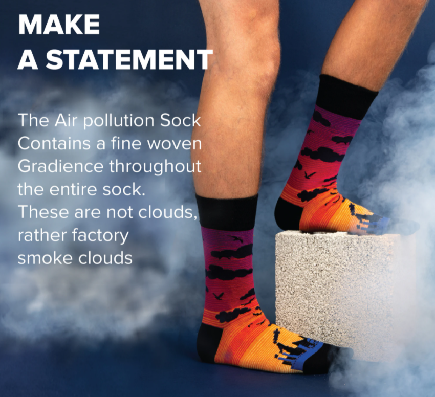 Air Pollution Socks - Colmena 